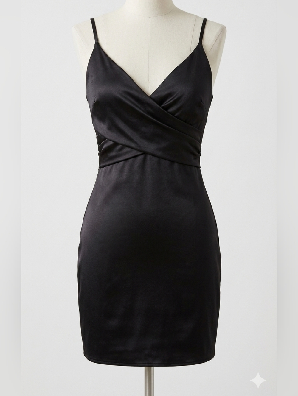 Chelsea & Violet Black Top with Label Detail